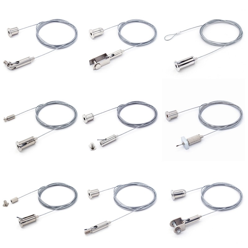 Looping Gripper Suspension Kit Durable Adjustable Wire Rope Assembly