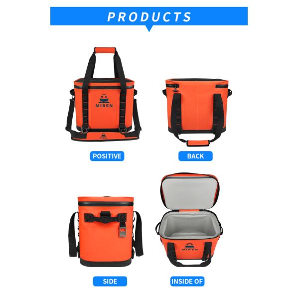 18L Customized Square Soft Sided Cooler Durable Multifunctional