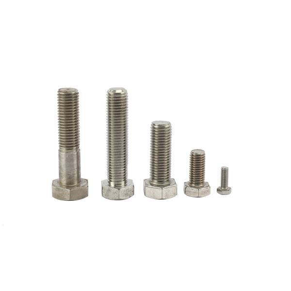 Stainless M27 Hex Head Bolt Fastener DIN931 Bolzen Screw 16mm M40 High Strength TC Bolt Nut Washer A358