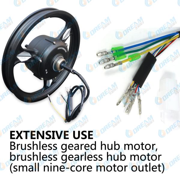 DREAM START Ebike Cable Line Harness Cable Motor Scooter 9 Pines