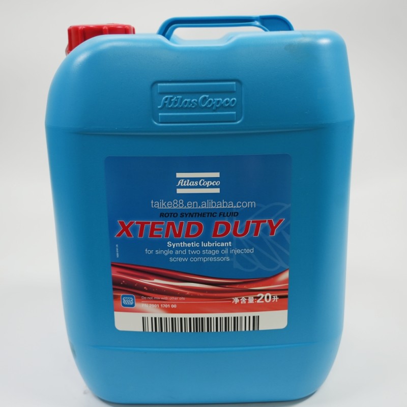 Genuine Atlas Copco Fluid for Screw Compressor Maintenance | 20L/209L | 6000 Hour Service Life