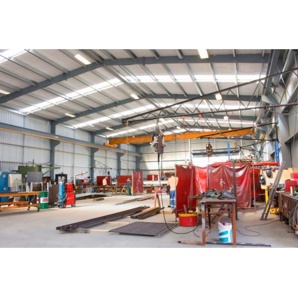 Customizable Large Span Light Steel Frame Building with Galvanized Coating and Design