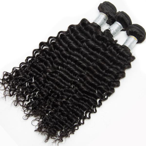 Peruvian Deep Wave Hair 100% Human Hair Weave Peruvian Curly Hair Extensions
