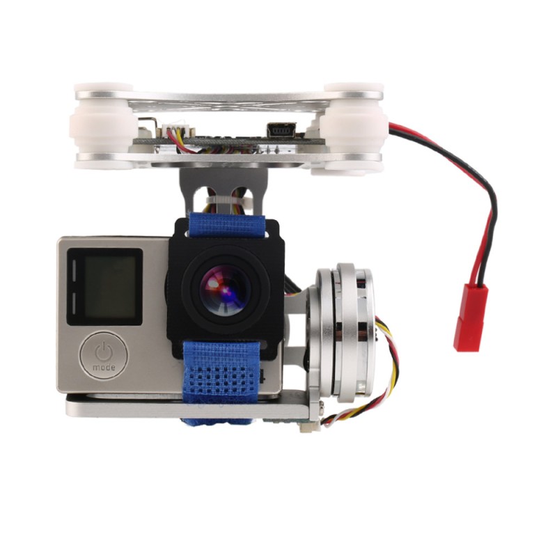 RTF 2 Axis Brushless Gimbal Camera With 2208 Motors BGC Controller Board Support SJ4000 3 4 For Rc Drone
