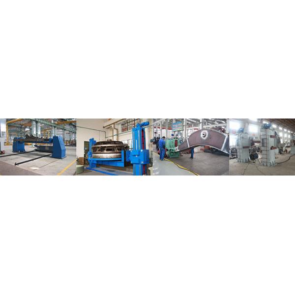 Head Tail Tube Welding Positioner , Welding Turn Table For Flange Elbow Welding