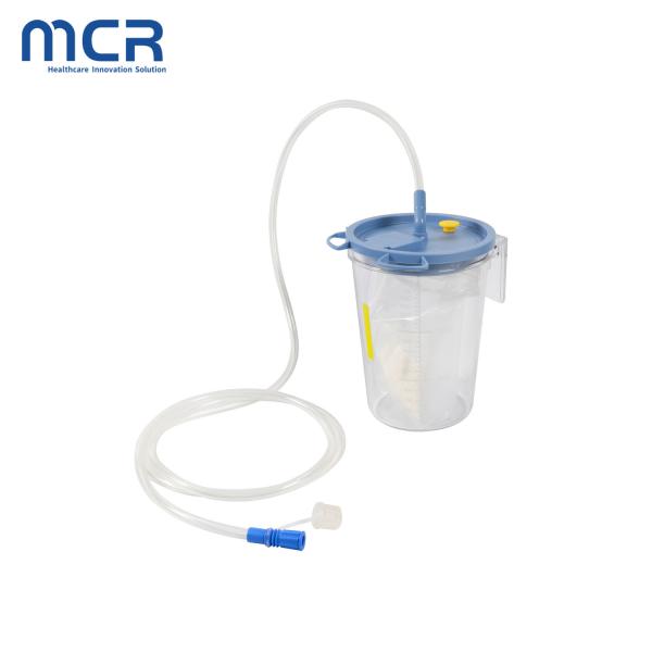 Disposable 1500 2500 ml Sterilization Suction Canister for Suction Liner System