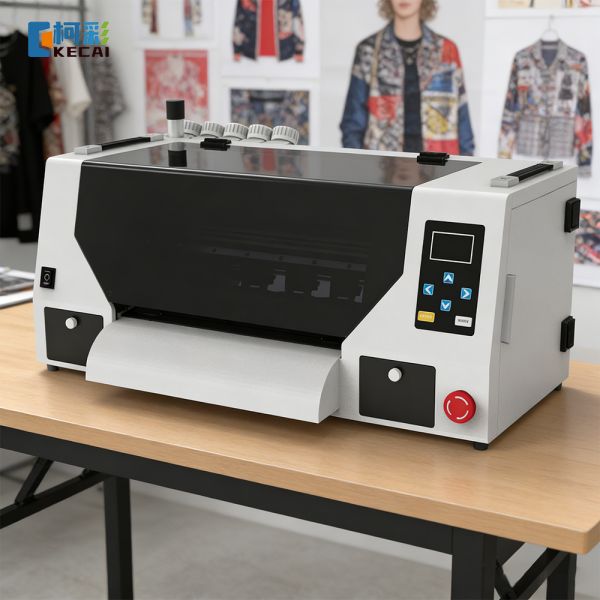 2026 KECAI Direct to Film Dtf Flatbed Printer Dtf Tshirt for Leather Fabric