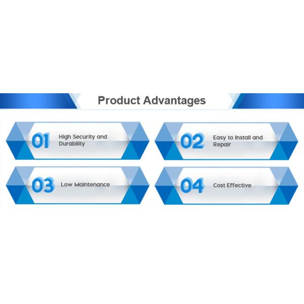 Rust Resistant Wildlife Metal Chain Link Fencing 5-25m Length