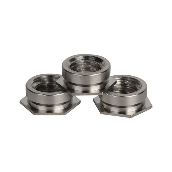 Customized Self Locking Hexagon Clinch Nuts Flush Mount Nuts Stainless Steel