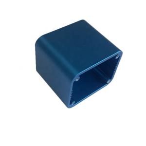 Buy cheap Custom Material Blue Extruded Aluminum Project Box , Aluminium Extrusion Box product