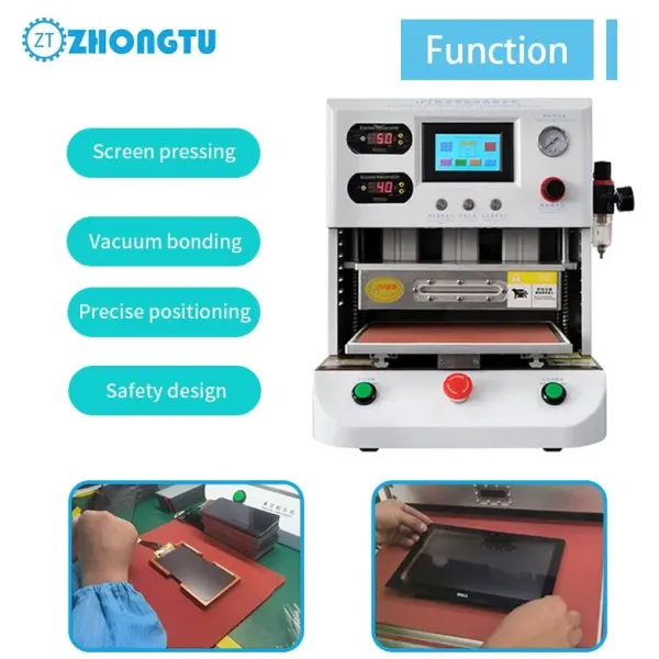 35KG Weight 40*40*50cm 500W Power OCA Vacuum Laminator LCD Screen Laminating Machine for Mobile Glass Change