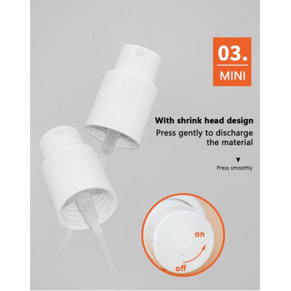 30ml/100ml PET Cosmetic Mist Pump Bottle Plastic Pump Spray Bottle Personal Care Perfume UKP12