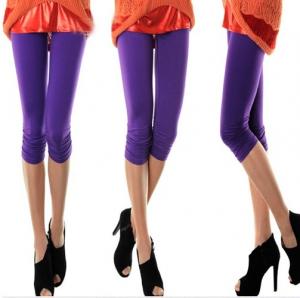 Buy cheap Sexy Women Seamless Basic Yoga Solid Stretch Tights Skinny Cropped Pants product