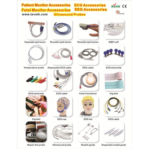 o Extension Cable for SpO2 Sensor 6pin to DB9in Female Compatible with LNCS Sensor