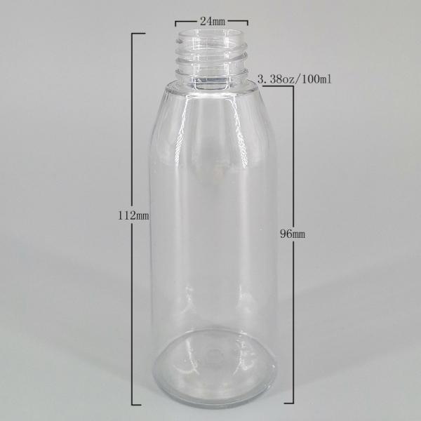 PET 24mm 3.38oz Plastic Lotion Bottles