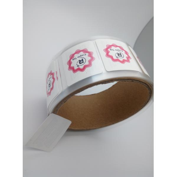 Anti Theft Security Fragile Paper RFID Sticker Tags ISO14443A Long Range RFID Sticker