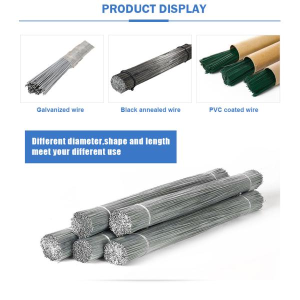 Construction Cut Binding Tie Hot Dipped Galvanized Iron Wire 0.6mm