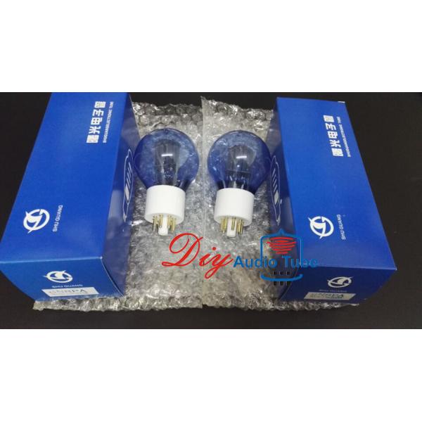 White or Blue Glass Electronic Vacuum Tube Shuguang 6N8PA Replace 6SN7-T CV181-Z