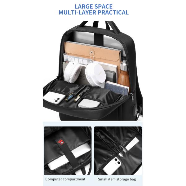 Wholesale backpack custom logo waterproof business Laptop Bag schoolbag Backpack