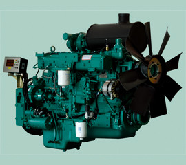 China Four Stroke Vertical Diesel Generator Engines For Marine 150 KW - 200 KW on sale