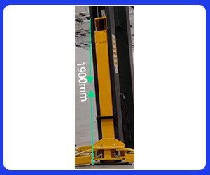 Hydraulic 2 Post Car Lift 4500kg Auto Lifting System for Garage Mechanics