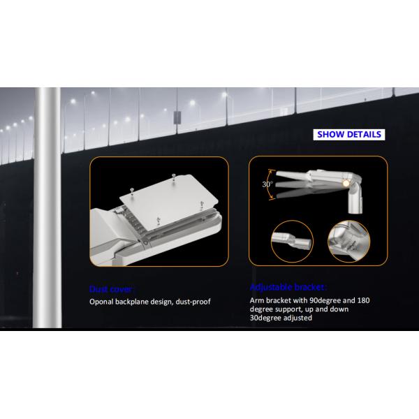 45W 75W 100W 150W 200W 250W IP65 Waterproof Garden Roadway Floodlights LED Street Light With Photocell Motion Sensor