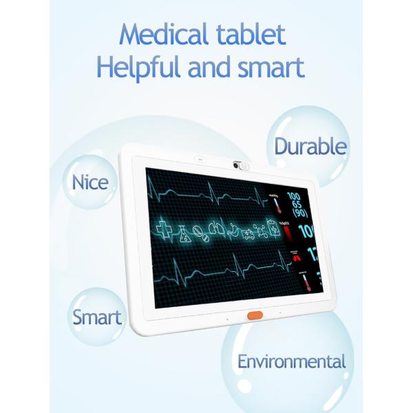 10.1-inch Android 8.1 Medical Tablet PC with IPS Screen and Handling Call for Hospital Use