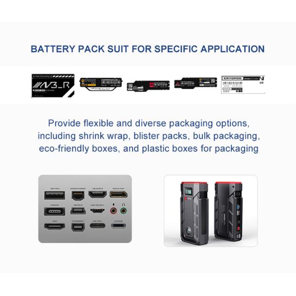 Customized Lithium Ion Polymer Battery Pack 502648P 3.7V 600mAh 2.22Wh For Electronic Products