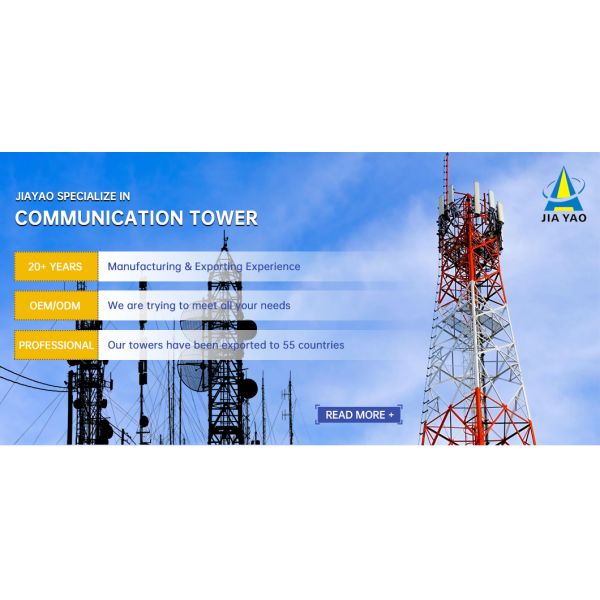 72M Height Customizable 4 Legged Angle Steel Tower For Broadcast Tv Signal Coverage