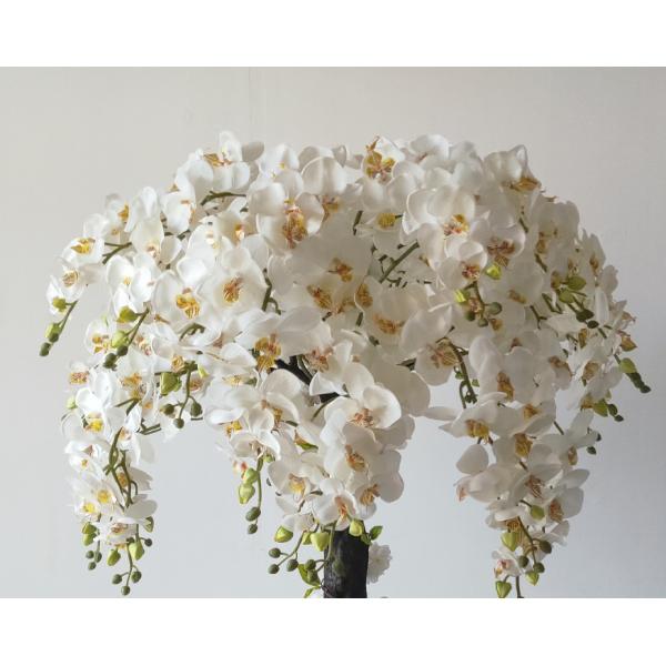 Wedding Decorative Centerpiece Plastic Artificial Plants Phalaenopsis Orchid Tree
