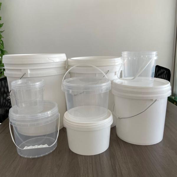 Customize Your Painting Needs with Round Eco-friendly Black Plastic Bucket and Liner