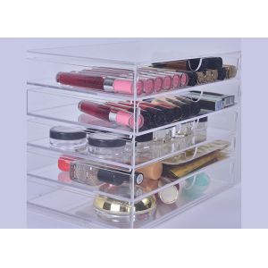 Plexiglass Acrylic Display Showcase / Lipstick Storage Case Multi Functional