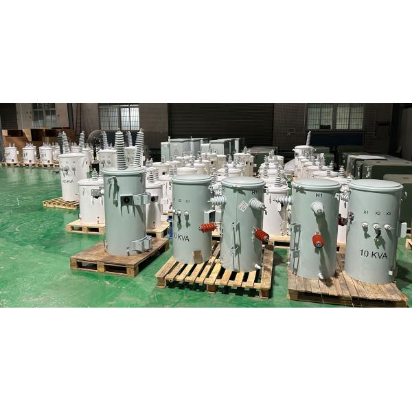 CSP Type Single Phase Pole Mounted Transformer Oil Immersed 4160V To 120V ANSI IEEE Standard
