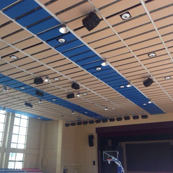 Durable Acoustic Panel Absorber Sound Absorbing Acoustic Ceiling Panel For School