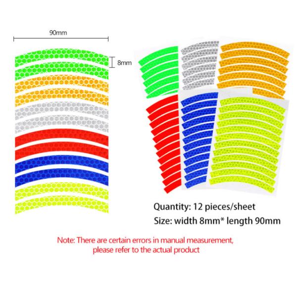 Balance Bike Reflective Stickers Warning Riding Accessories