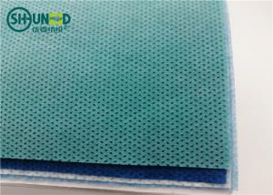 China Anti Static PP Spunbond Non Woven Fabric 35gsm 10cm - 320cm Width For Surgical Gown on sale