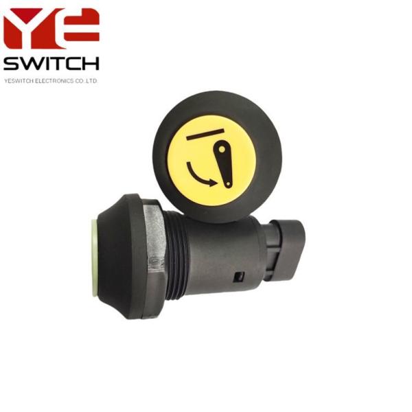 M30 Emergency Pressure Button Electronic Power Momentary Switch 100000 Cycles