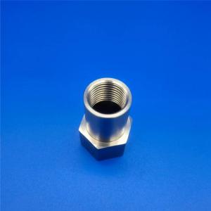 Buy cheap L6 L18 Hydraulic Stainless Steel Hex Nipples Brass Hose Metric Straight Thread Fittings product