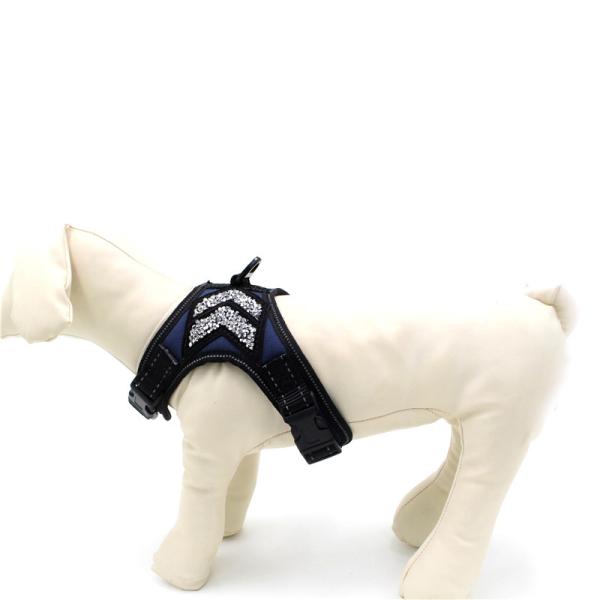 S M L Reflective Soft Pet Harness Lightweight Security Dog Harness Customized Color