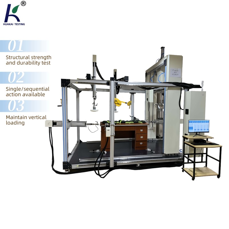 Comprehensive Durability Testing Machine for Office Desks and Chairs Fatigue Performance Testing Machine for Office Desks