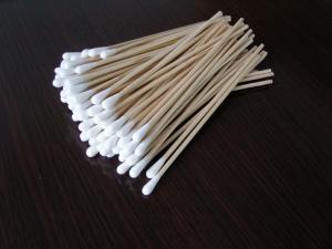 China Dental Lint Free Cotton Swabs Absorbent For Ear Cleaning Microbiology on sale