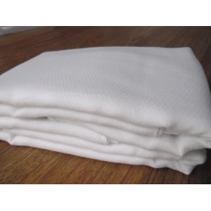 Buy cheap 100% cotton white Muslin Weave Birdeye one layer muslin cloth product