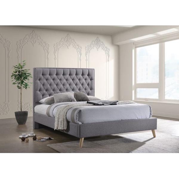 Queen Size Hotel Platform Bed , Heavy Duty Platform Bed With Storage