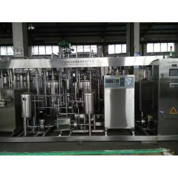 8000KG 35KW Small Capacity Flavored Juice Production Line for Customized Production