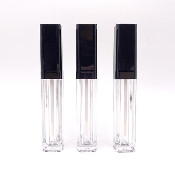 6.5ML Square Empty Lip Gloss Tube With Logo Small Batch Customization