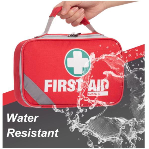 Portable Waterproof First Aid Kit CE/ISO13485 Certified for Home Travel and Emergency Survival