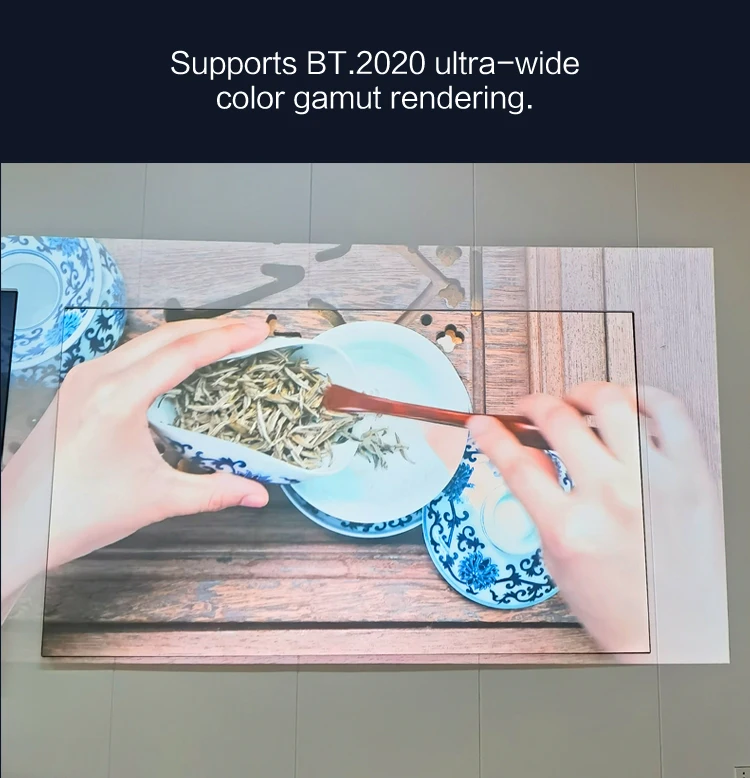 Long Throw Fixed Frame Screen 16:9 ALR Projector Screens 100 Inch