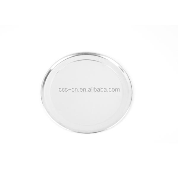 18 gauge 16 inch wide rim round aluminum pizza pan flat pizza tray pizza baking tray