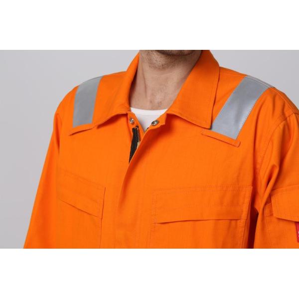 EN11611 Fire Resistant Clothing For Welding , 350gsm Water Proof Workwear