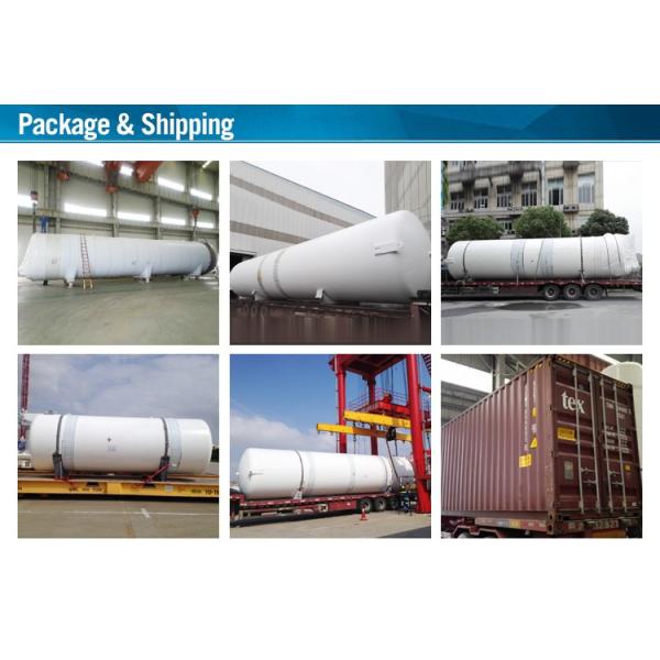 A2 C2 GC1 Carbon Steel High Pressure Air Storage Tanks 60000 Liters